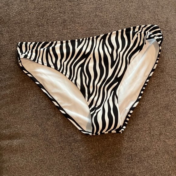 Large Zebra Cupshe Bikini Bottoms
